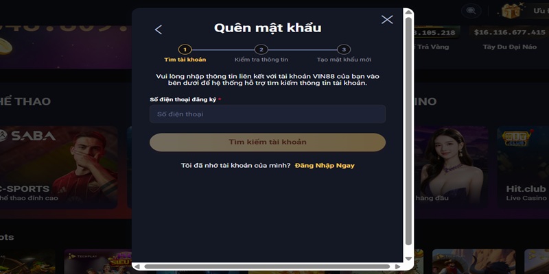 Hướng dẫn đăng nhập Vin777 chỉ trong 1 phút 2 Một số sự cố thường gặp khi đăng nhập tài khoản