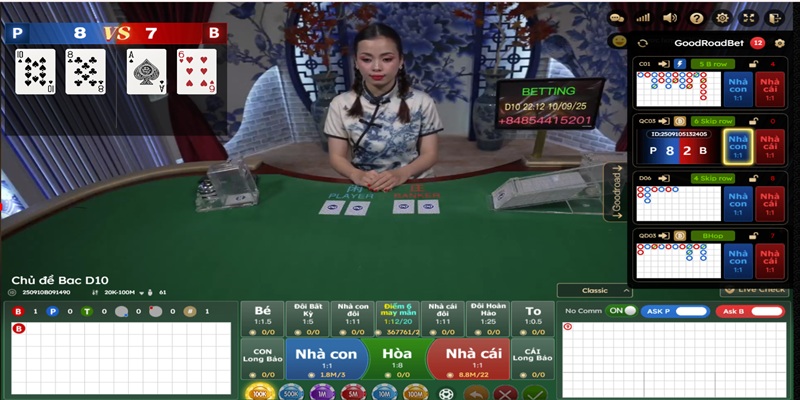 Casino Vin777 1 Tham gia trực tiếp với dealer là người thật
