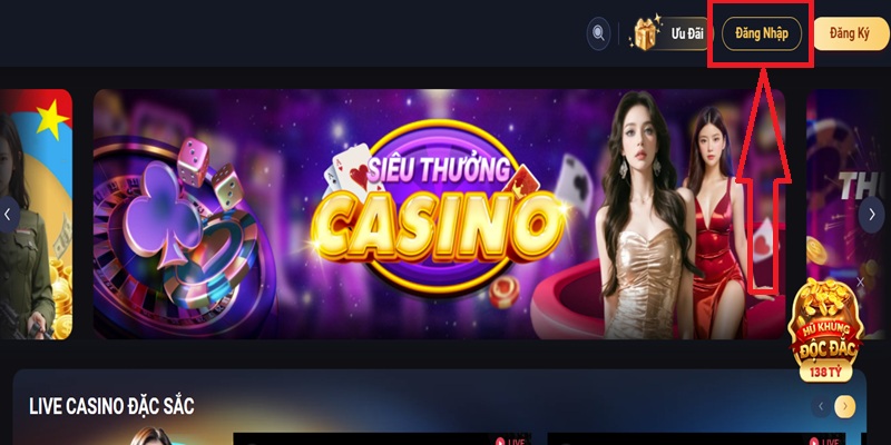 Hướng dẫn đăng nhập Vin777 chỉ trong 1 phút 1 Truy cập trang chủ của nhà cái và chọn đăng nhập